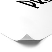 Aangepast  in roze Retro  roze auto Poster (Hoek)