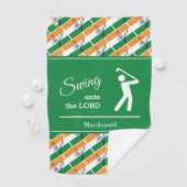 Aangepast INDIA Golfhanddoek (Insitu)
