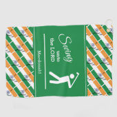 Aangepast INDIA Golfhanddoek (Horizontaal)