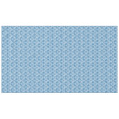 Aangepast indigoblauw bloemenpatroon tafelkleed (Voorkant (Horizontaal))