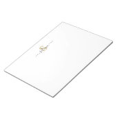 Aangepast Initiaal- en naamakerblok Notitieblok (Schuin)