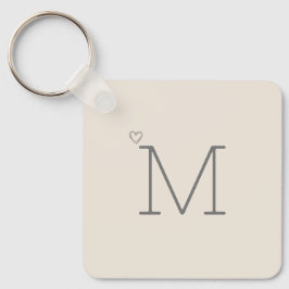 Aangepast Initiaal Neutraal Sleutelhanger