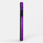 Aangepast initiaal paarse zeemeermin schalen patro Case-Mate iPhone case (Achterkant/rechts)