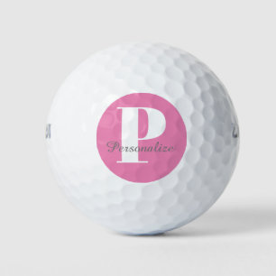 Aangepast Initiaal voor aangepaste monogram-naam Golfballen