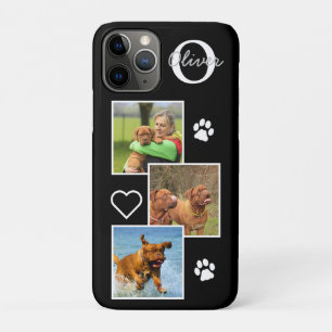 Aangepast Initiaal voor foto Dog Pet Cat Monogram Case-Mate iPhone Case