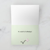 Aangepast initiaal voor honkbaltrainers bedankkaart (Binnen)