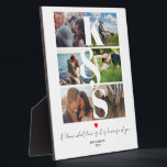 Aangepast Initiaal voor persoonlijke paren Foto Co Fotoplaat<br><div class="desc">Aangepast Initiaal voor persoonlijke paren Foto Collage</div>