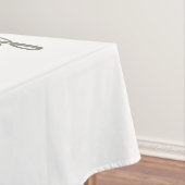 Aangepast Initiaal Y met Zachte kleur bloem Tafelkleed (Voorbeeld)