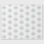 Aangepast inpakpapier met uw logo-ontwerp (Vlak)