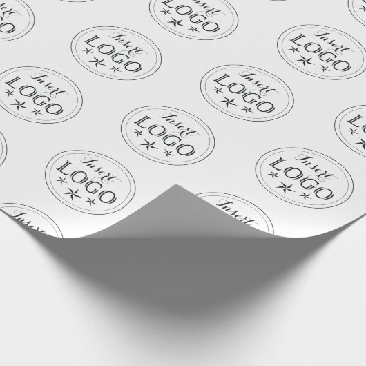 Aangepast inpakpapier met uw logoontwerp (Hoek)