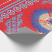 Aangepast inpakpapier | Rood, blauw en meer (Hoek)