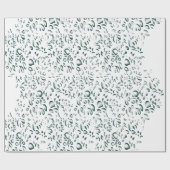 Aangepast inpakpapier | Silver & Holiday Design (Vlak)