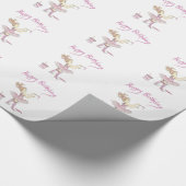 Aangepast inpakpapier, tu PINK Cadeaupapier (Hoek)