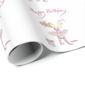 Aangepast inpakpapier, tu PINK Cadeaupapier (Rol Hoek)