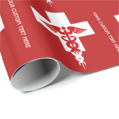 Aangepast inpakpapier voor medische professionals (Rol Hoek)