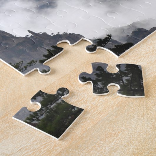 Aangepast Inspirerend bijbelvers uit Isaiah Legpuzzel (Zijkant)