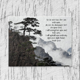 Aangepast Inspirerend bijbelvers uit Isaiah Legpuzzel