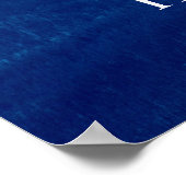 Aangepast Inspirerend citaat voor tekstombre Mount Poster (Hoek)