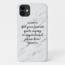 Aangepast Inspirerend citaatwoordscript Case-Mate iPhone Case