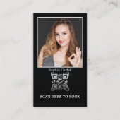 Aangepast Instagram-profiel met QR-code-influencer Visitekaartje (Voorkant)