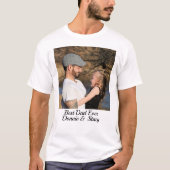 Aangepast installagram Fotocitaat Namen Beste vade T-shirt (Voorkant)