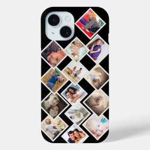 Aangepast installagram Fotocollage iPhone 15 Case
