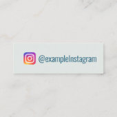 Aangepast installatieschema "Waterverf-schouderbla Mini Visitekaartje (Achterkant)