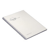 Aangepast introvert stilte geschenk notitieboek (Rechterzijde)