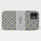 Aangepast Iphone Brown Grey hoesje (Achterkant (horizontaal))