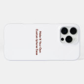 Aangepast iPhone hoesje (Achterkant horizontaal)