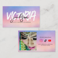 Aangepast Iridescent Beauty Makeup Influencer Vlog