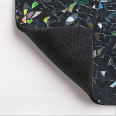 Aangepast Iridiscërend Abstract Gebrandschilderd G Muismat (Hoek)
