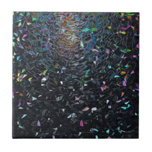 Aangepast Iridiscërend Abstract Gebrandschilderd G Tegeltje