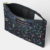 Aangepast Iridisch Abstract Gebrandschilderd Glas Etui (Open)