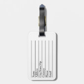 Aangepast Italië Vlag Italiaans Vlag reizen Bagage Bagagelabel (Achterkant verticaal)