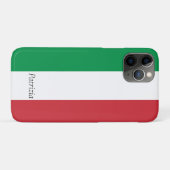 Aangepast Italië Vlag Italiaans Vlag reizen Bagage Case-Mate iPhone Case (Achterkant (horizontaal))