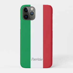 Aangepast Italië Vlag Italiaans Vlag reizen Bagage Case-Mate iPhone Case