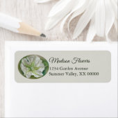 Aangepast jaagse Moonflower Pastel Art Etiket (Insitu)