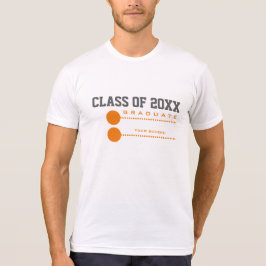 Aangepast jaar | Afstuderen T-shirts op school