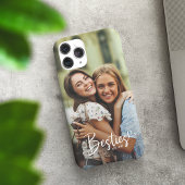 Aangepast jaar Besties BFF Modern script Foto Case-Mate iPhone Case