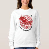 Aangepast jaar | Chinees Jaar van de Ox Trui (Voorkant)