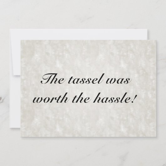 Aangepast jaar formele opleiding Tassel College Kaart (Achterkant)