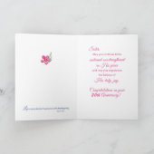 Aangepast jaar, Jubileum Nun Religieuze Life Cross Kaart (Binnen)