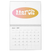AANGEPAST JAAR KALENDER (Mar 2027)