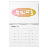 AANGEPAST JAAR KALENDER (Jan 2027)