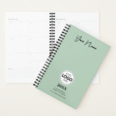 Aangepast Jaar, Logo, Naam en Tekst, Olijfdagboek Planner (Display)