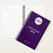 Aangepast jaar, Logo, tekst, Paarse agenda (Display)