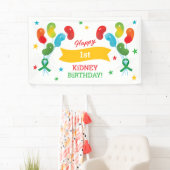 Aangepast Jaar Niertransplantatie Verjaardag Spandoek (Insitu)