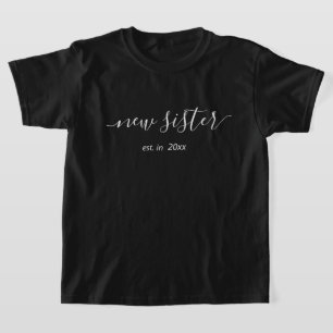 Aangepast jaar nieuwe zuster T-Shirt