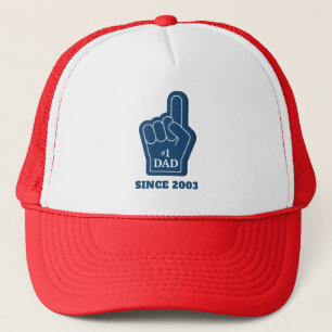 Aangepast jaar pap vaderdag trucker pet